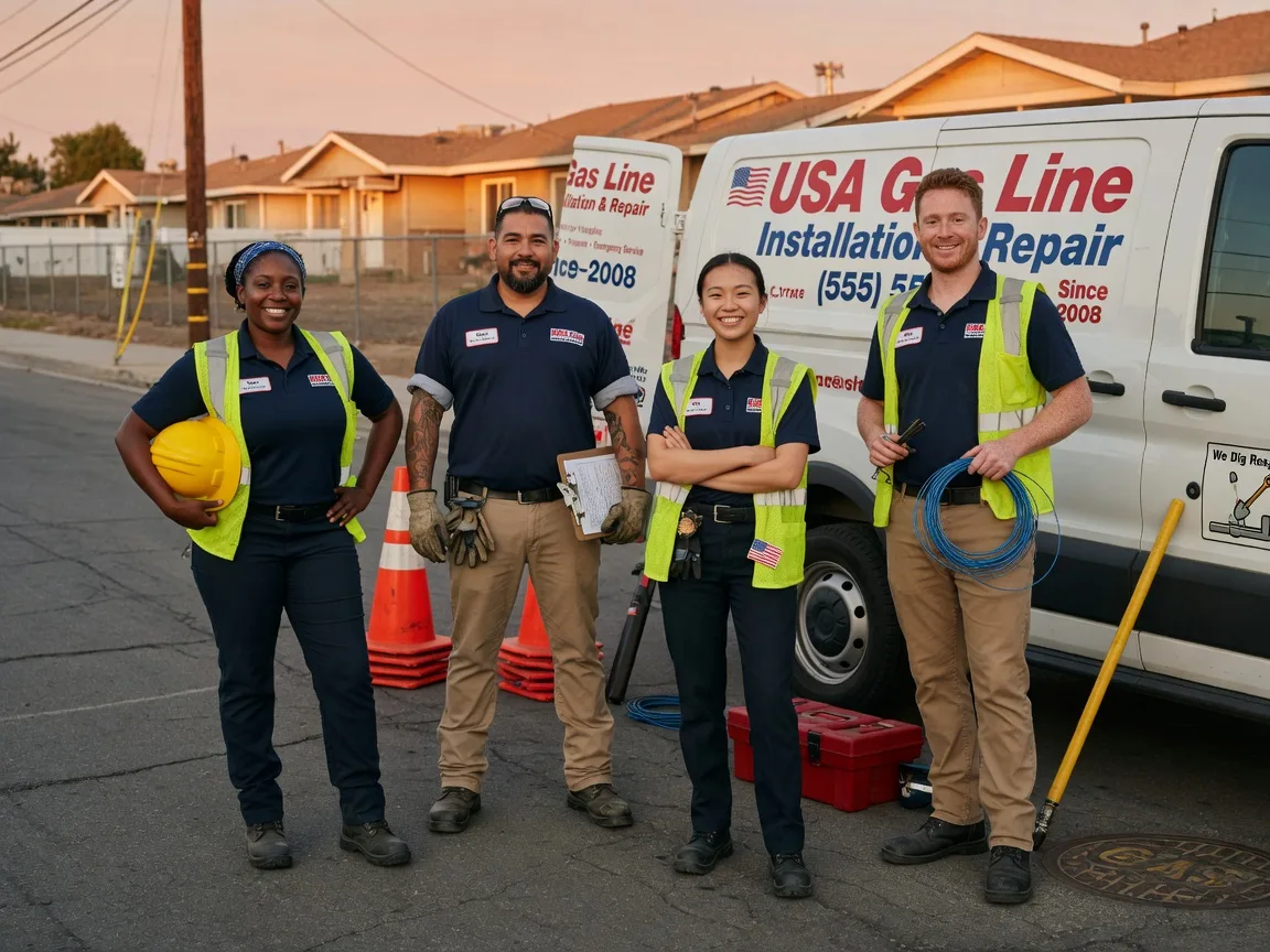 Gas Line Installation company in Wapwallopen, PA